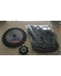 Bánh răng - bánh xích đơn 60 - 10 răng-12-14-16-18-20-22-25 răng - Công ty tập đoàn Phan Nhân