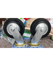 BÁNH XE CAO SU LOẠI XOAY GIÁ RẺ - CTY PHAN NHÂN.