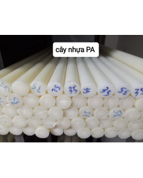 Cây nhựa PA tròn đặc phi 30mm, 35mm - Nhựa gia công.