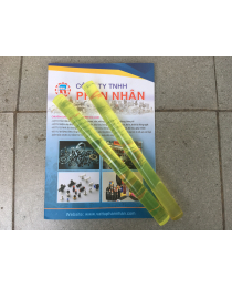 NHỰA CÂY PU PHI TRÒN ĐẶC MÀU ĐỎ, MÀU VÀNG TRONG - CTY PHAN NHÂN