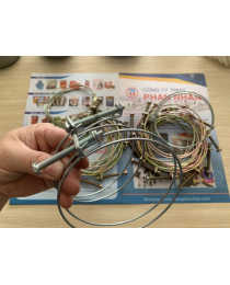 Cổ dê xiết bằng dây, cổ dê 2 dây phi 50mm, 60mm giá rẻ - Công ty Phan Nhân.