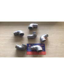 CO ĐIẾU INOX 304 PHI 21MM - CO REN ỐNG ĐIẾU 27MM - CTY TẬP ĐOÀN PHAN NHÂN 