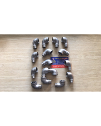 CO ĐIẾU REN TRONG ,REN NGOẢI - CO ỐNG ĐIẾU INOX 304 PHI 27MM - PHAN NHÂN