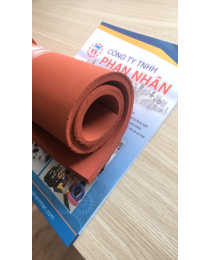 CUỘN SILICONE XỐP ĐỎ - CUỘN XỐP SILICONE DÀY 5MM - 10MM - CTY PHAN NHÂN