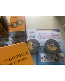 ĐÁ CẮT SẮT, INOX HIỆU COROLLA GIÁ RẺ - CTY TẬP ĐOÀN PHAN NHÂN.