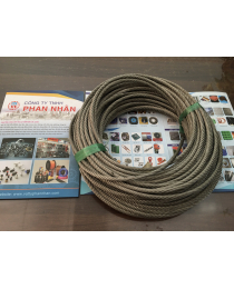 DÂY CÁP THÉP ĐEN CHỊU LỰC - DÂY CÁP GIÁ RẺ - CTY PHAN NHÂN.