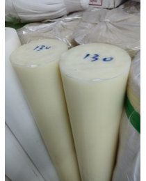 Nhựa PA cây tròn đặc phi 130mm - Nhựa gia công chất lượng.