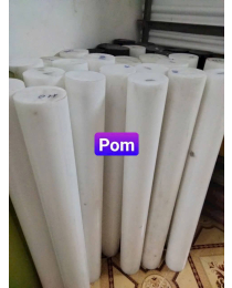 Nhựa POM cây tròn đặc phi 100mm, 110mm - Nhựa gia công.