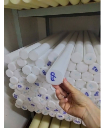 Nhựa POM cây tròn đặc phi 50mm - Nhựa gia công.