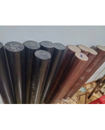 Nhựa POM tròn đặc màu đen - Nhựa dùng gia công.