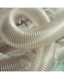 Ống hút bụi nhựa lõi lò xo - Ống nhựa mỏng, lõi lò xo.