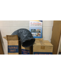 ỐNG GIÓ LÒ XO BỐ VẢI AMIZANG ( SIMILI ) PHI 100MM - 125MM - CTY TẬP ĐOÀN PHAN NHÂN