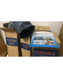 ỐNG GIÓ VẢI AMIANG ( SIMILI ) LÕI LÒ XO PHI 125MM - 150MM TẠI BÌNH DƯƠNG - BIÊN HÒA - LH 0915886.916