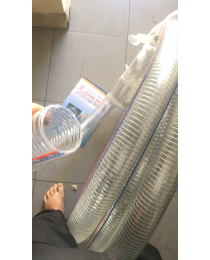 Ống nhựa dẻo lõi lò xo xọc xanh đỏ - Hàng chất lượng.