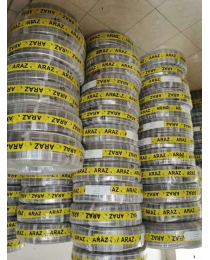 Ống nhựa dẻo lõi lò xo ARAZ sọc xanh, vàng, đỏ - Hàng chất lượng.