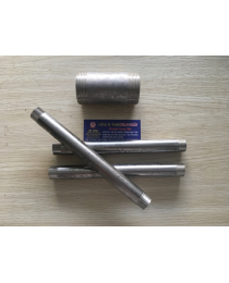 ỐNG NỐI INOX 304 TIỆN 2 ĐẦU REN 100MM -150MM -200MM - CTY PHAN NHÂN