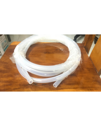 Ống silicone trắng đục chịu nhiệt phi 10mm, 12mm - Hàng chất lượng.