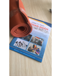 Tấm cao su xốp đỏ chịu nhiệt dày 5mm - 8mm - 10mm - 20mm - Công ty Phan Nhân