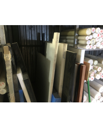 TẤM NHỰA POM - PE MÀU ĐEN DÀY 20MM - 25 - 30 - 40 - 45 - 50MM - CTY PHAN NHÂN