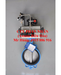 Van bướm điện từ-Van bướm khí nén