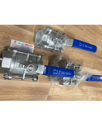 VAN INOX 3 MẢNH-VAN BI 3 MẢNH INOX-VAN GẠT INOX 3 MẢNH 